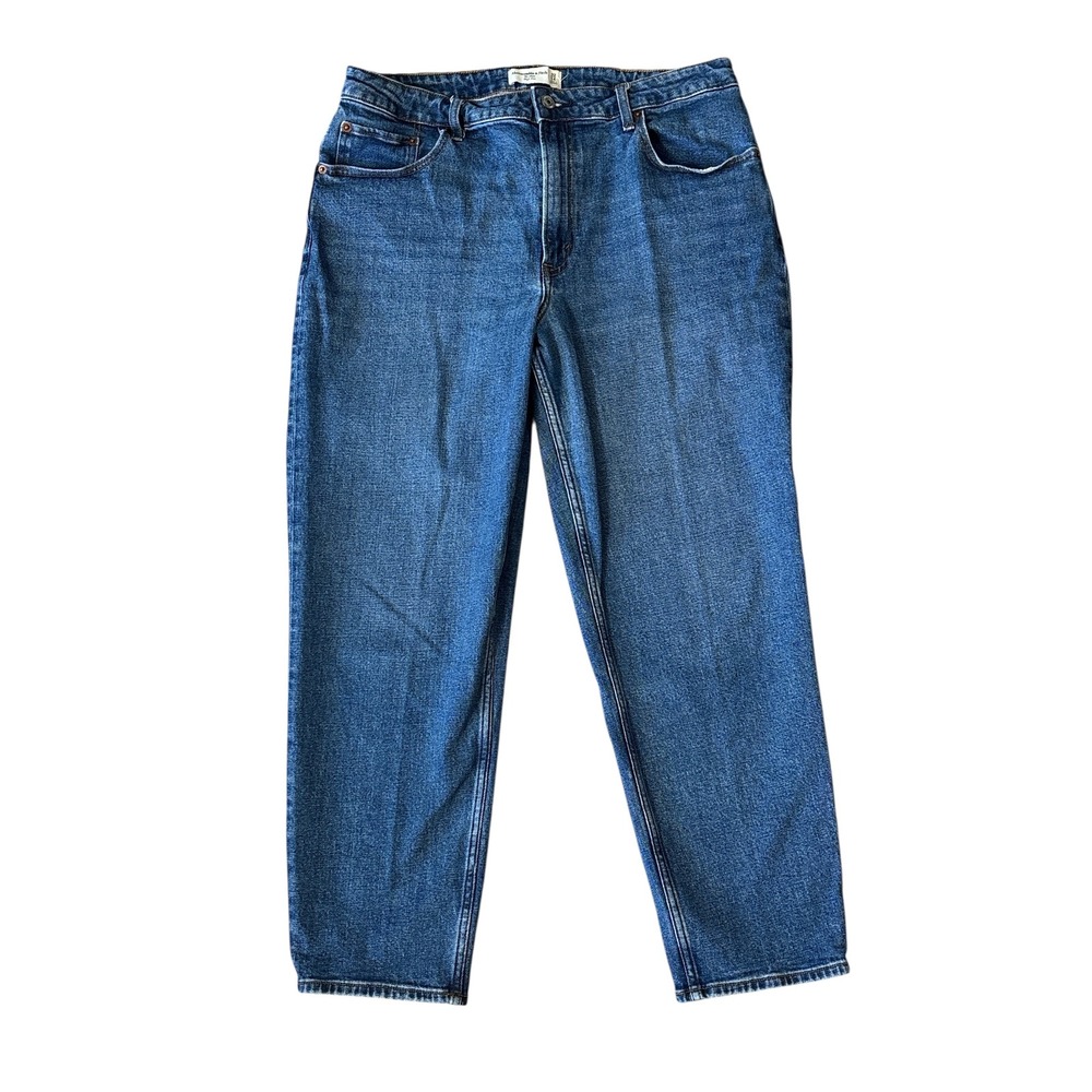 Abercrombie & Fitch High Rise Blue Denim Jeans